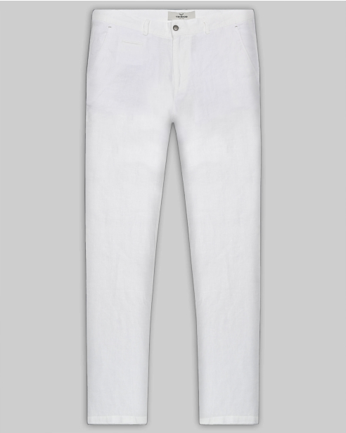 TROUSERS REGULAR FIT LINEN