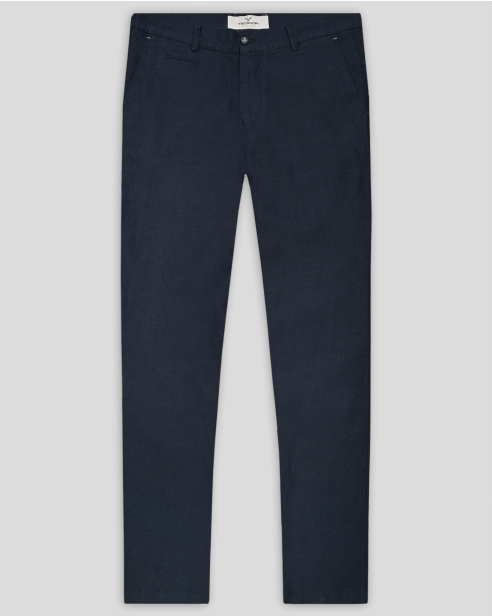 TROUSERS REGULAR FIT LINEN