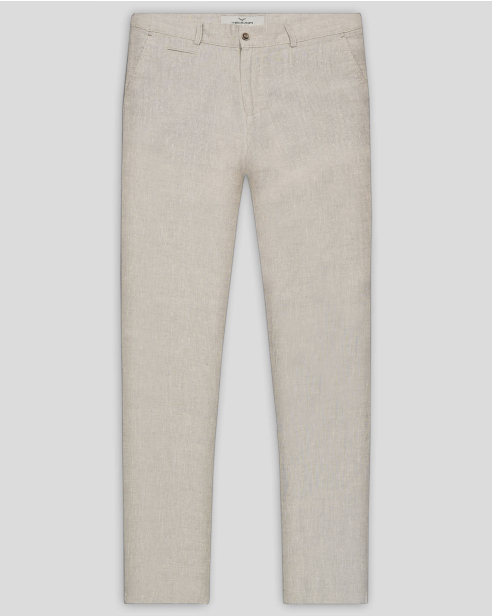 TROUSERS REGULAR FIT LINEN