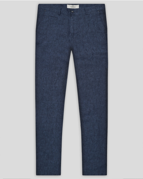 TROUSERS REGULAR FIT LINEN