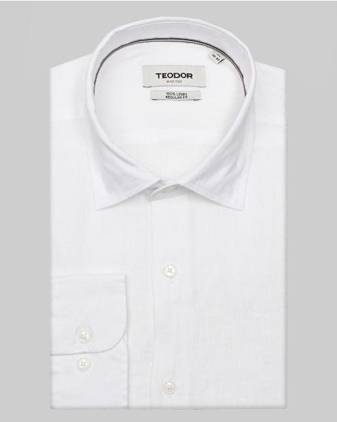 SHIRT REGULAR FIT LINEN