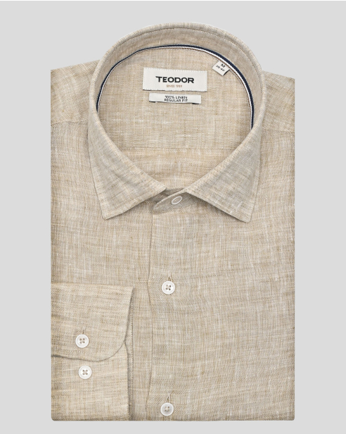 SHIRT REGULAR FIT LINEN