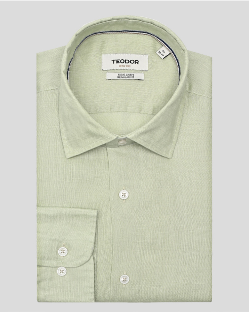 SHIRT REGULAR FIT LINEN