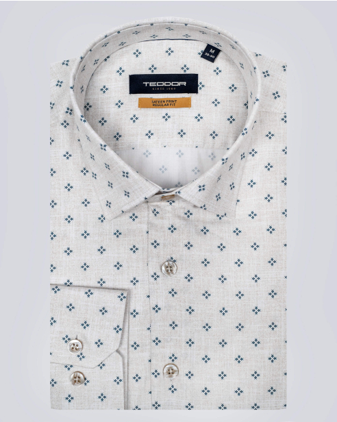 SHIRT REGULAR FIT COTTON