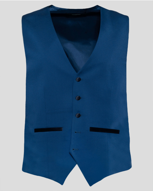 WAISTCOAT SLIM FIT TECHNICAL TEXTILE