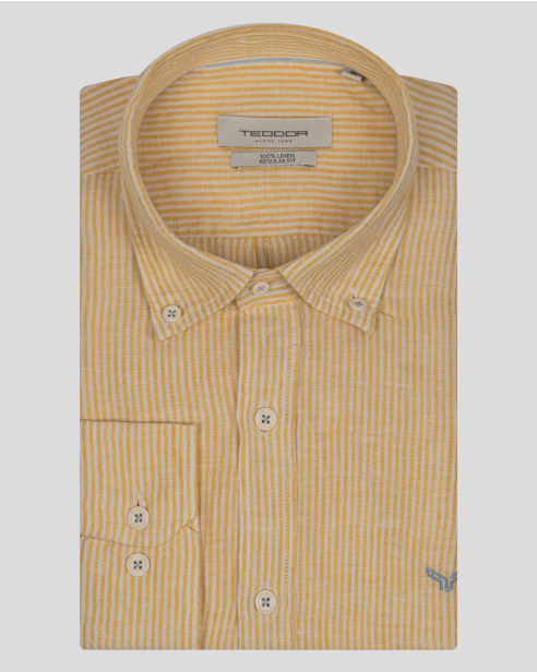 SHIRT REGULAR FIT LINEN