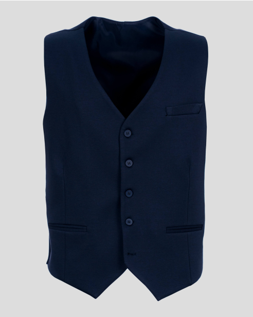 VEST SLIM FIT COTTON