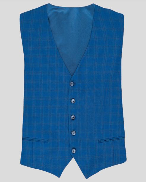 WAISTCOAT SLIM FIT WOOL