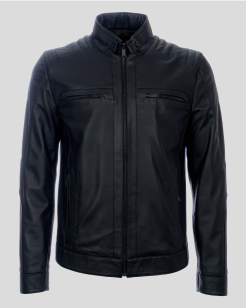 JACKET SLIM FIT LEATHER