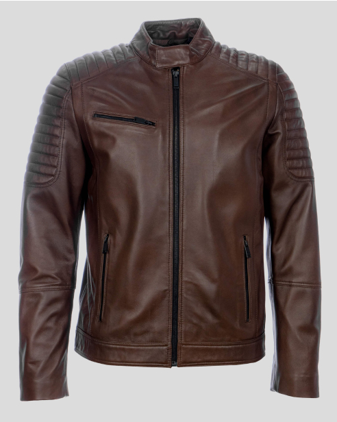 JACKET SLIM FIT LEATHER