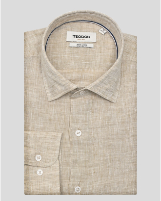 SHIRT REGULAR FIT LINEN