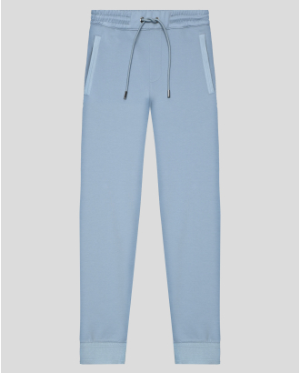  СПОРТНО ДОЛНИЩЕ С ЛАСТИК НА КОЛАНА В ЛЕДЕНО СИН ЦВЯТ