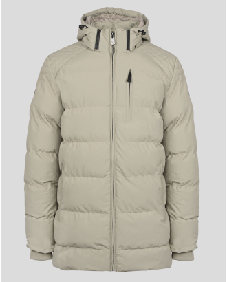 БЕЖОВО ОБЕМНО ЯКЕ ТИП ПАРКА С ТЕРМОИНДИКАТОР И ЛОГО ЕМБЛЕМА