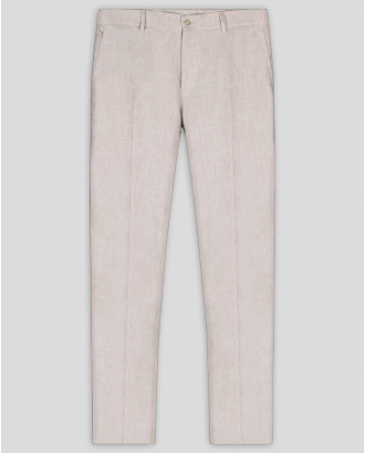 TROUSERS COMFORT FIT LINEN