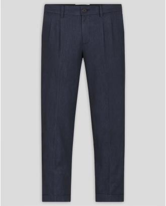 TROUSERS COMFORT FIT LINEN