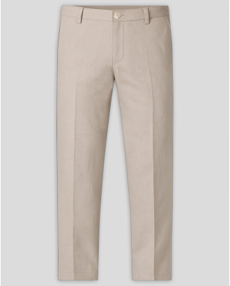 TROUSERS REGULAR FIT LINEN