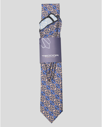 TIE AND POCKET SQUARE MICROFIBER