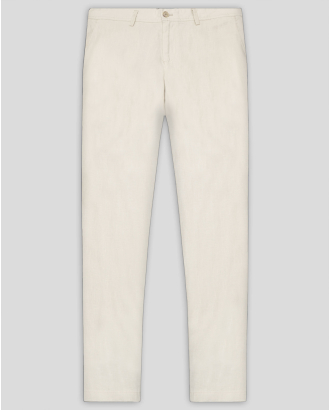 TROUSERS SLIM FIT LINEN