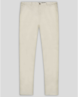 TROUSERS REGULAR FIT LINEN AND COTTON