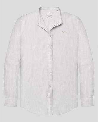 SHIRT SLIM FIT LINEN AND COTTON