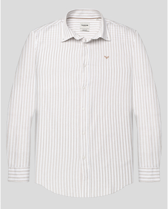 SHIRT REGULAR FIT LINEN AND COTTON