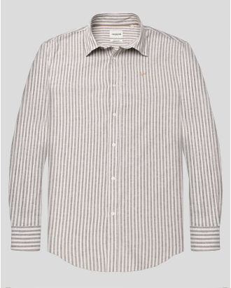 SHIRT REGULAR FIT LINEN AND COTTON