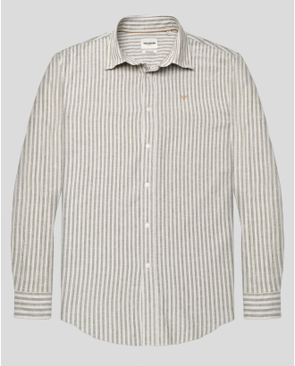 SHIRT REGULAR FIT LINEN AND COTTON