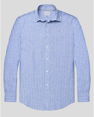 SHIRT REGULAR FIT LINEN AND COTTON