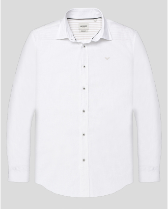 SHIRT REGULAR FIT LINEN AND COTTON