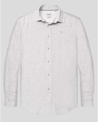 SHIRT REGULAR FIT LINEN AND COTTON