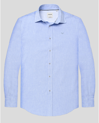 SHIRT REGULAR FIT LINEN AND COTTON
