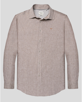 SHIRT REGULAR FIT LINEN AND COTTON