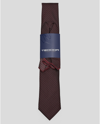 TIE AND POCKET SQUARE MICROFIBER