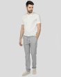 TROUSERS REGULAR FIT LINEN AND COTTON thumbnail