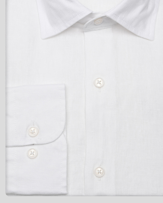 SHIRT REGULAR FIT LINEN - 5