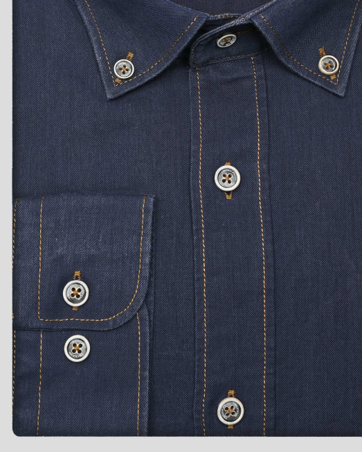 SHIRT SLIM FIT COTTON - 5