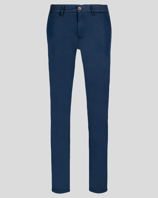 'TROUSERS SLIM FIT COTTON