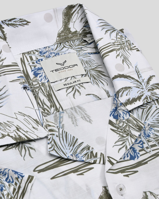 SHIRT REGULAR FIT TENCEL - 6