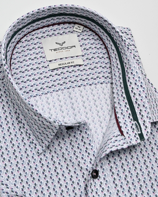 SHIRT REGULAR FIT COTTON - 6