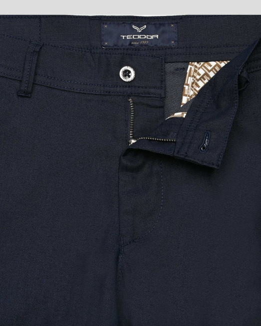 TROUSERS SLIM FIT TENCEL - 4