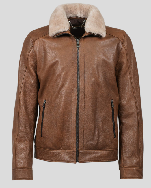 'JACKET LEATHER