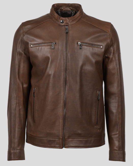 'JACKET LEATHER