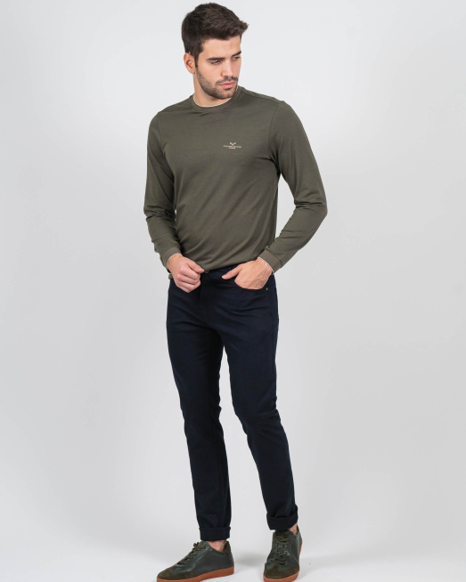 TROUSERS SLIM FIT COTTON - 2