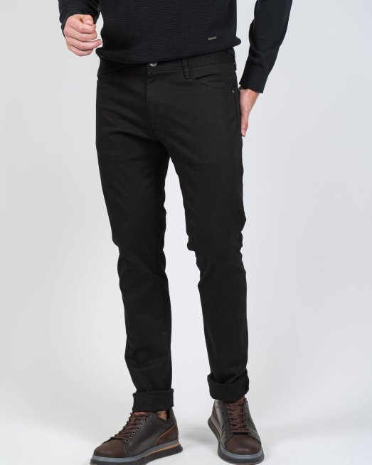 TROUSERS SLIM FIT COTTON - 3