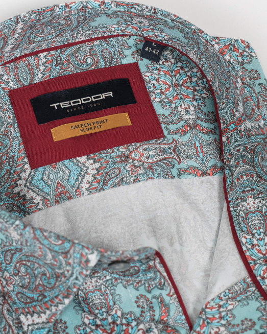 SHIRT SLIM FIT COTTON - 7