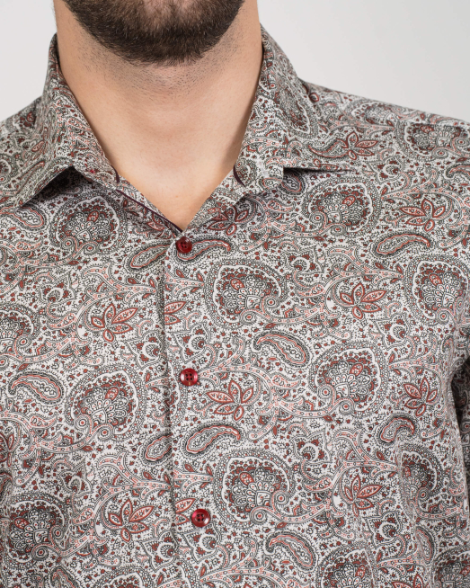 SHIRT SLIM FIT COTTON - 5