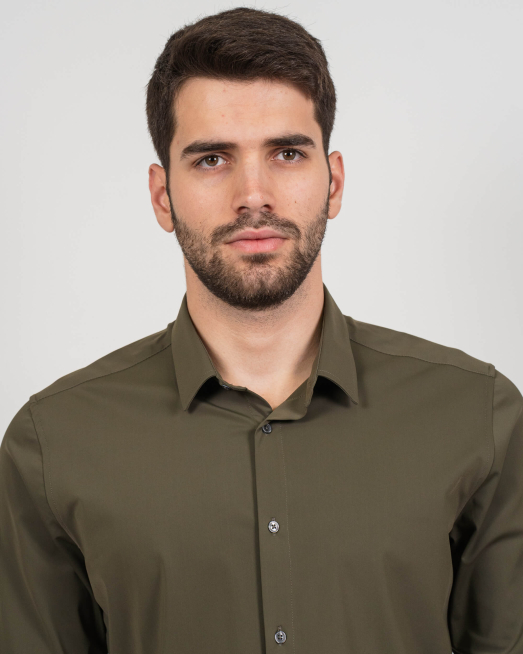 SHIRT SLIM FIT TECHNICAL TEXTILE - 4