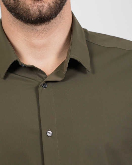 SHIRT SLIM FIT TECHNICAL TEXTILE - 5