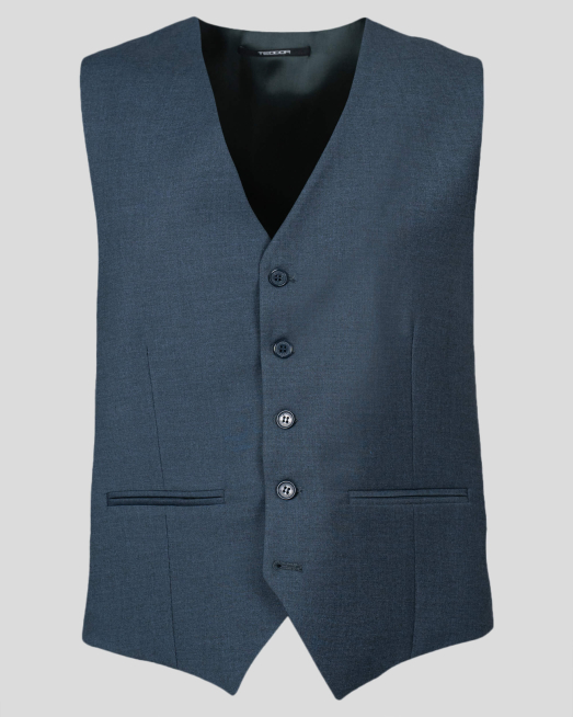 'WAISTCOAT SLIM FIT WOOL
