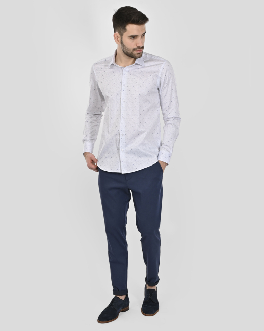 SHIRT SLIM FIT COTTON - 2
